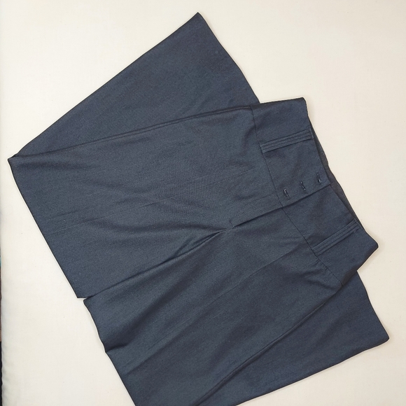 C'est Moi Near Vintage Charcoal Grey Wide Leg Palazzo Pants Size Medium - Picture 7 of 9